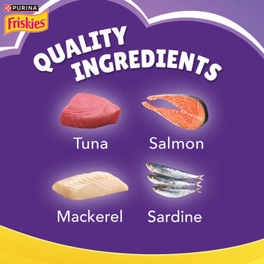 FRISKIES Surfin Favourites Quality ingredients