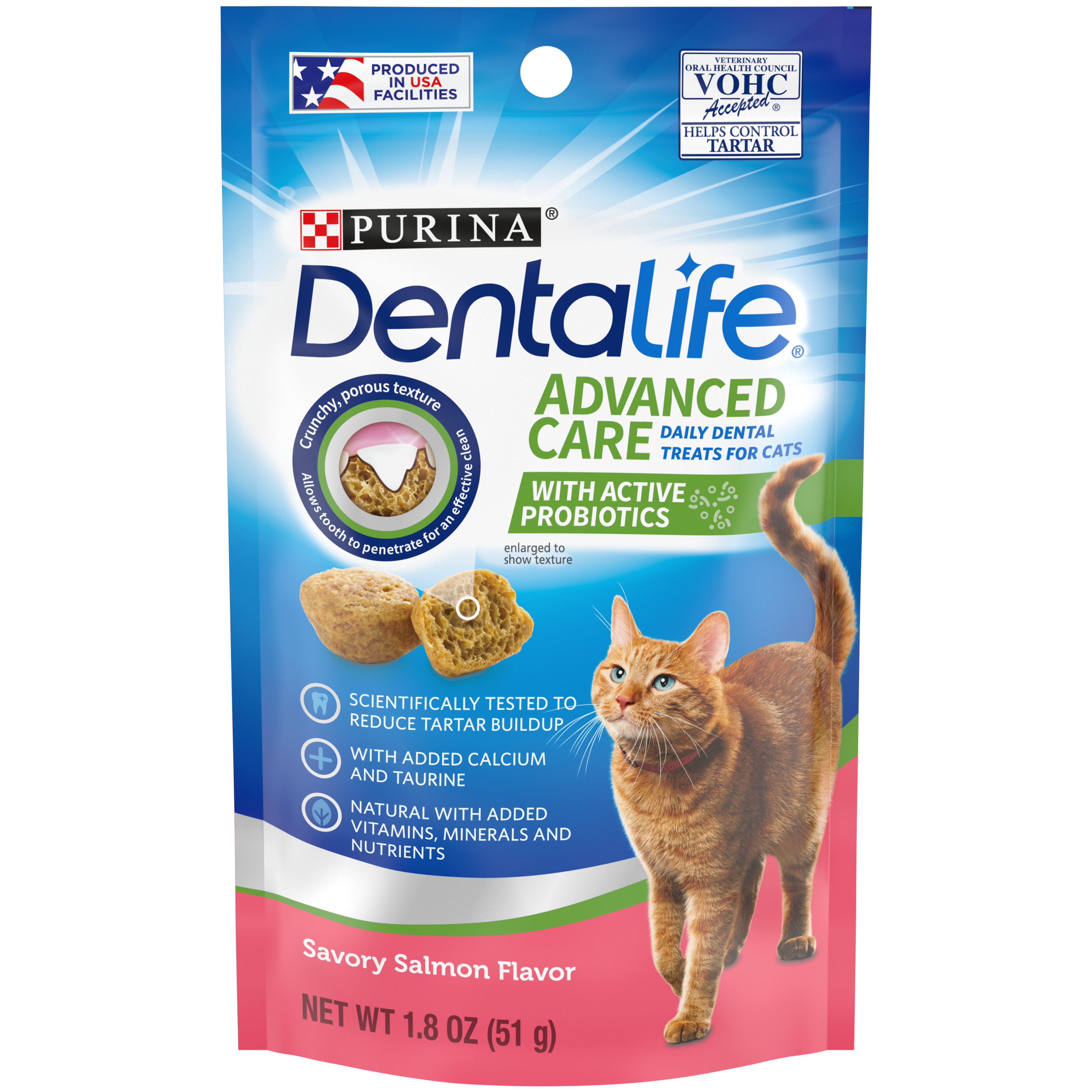 DENTALIFE® Dental Salmon Cat Treats