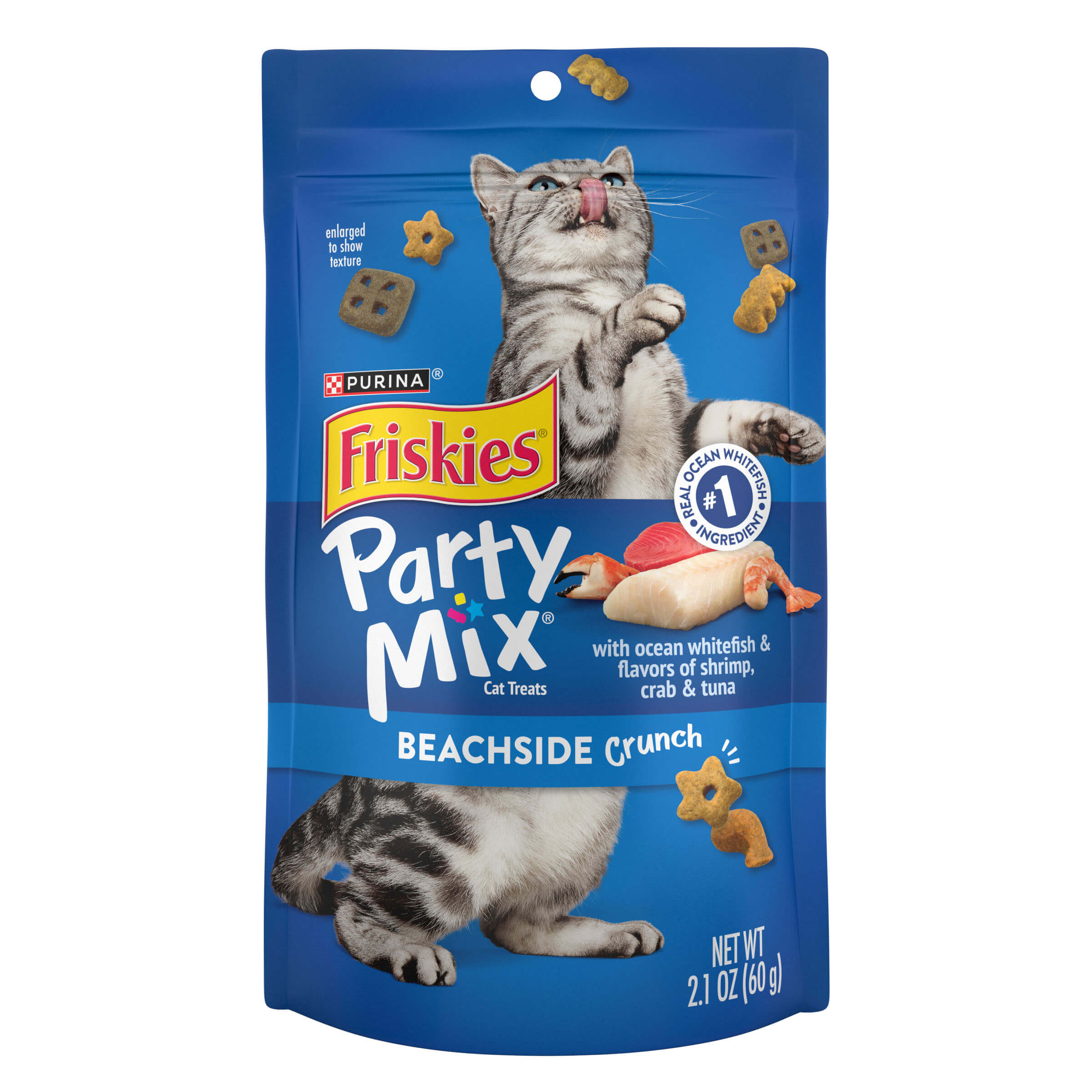 FRISKIES Party Mix Beachside Crunch Cat Treats