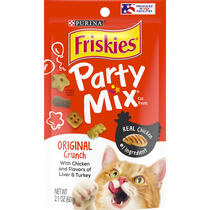 FRISKIES Party Mix Original Crunch Cat Treats