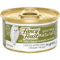 Fancy Feast Gourmet Naturals White Meat Chicken Gravy Wet Cat Food