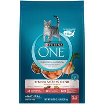 PURINA ONE® Tender Selects Blend Salmon - Front