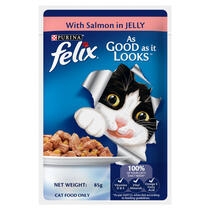 FELIX® Adult Wet with Salmon in Jelly packshot