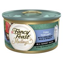 Fancy Feast Medleys Tuna Tuscany With Long Grain Rice & Spinach in a Savory Sauce