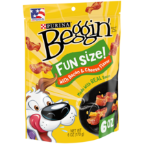 Beggin' Fun Size with Bacon & Cheese Flavor Dog Treats