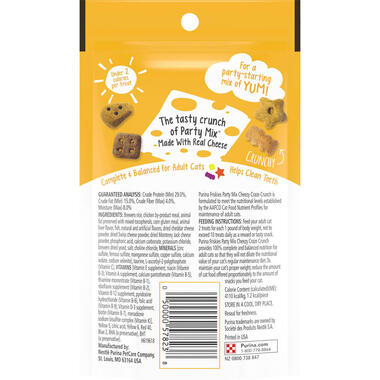 FRISKIES Party Mix Cheezy Craze Crunch Cat Treats