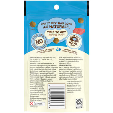 FRISKIES Party Mix Natural Yums Tuna Cat Treats