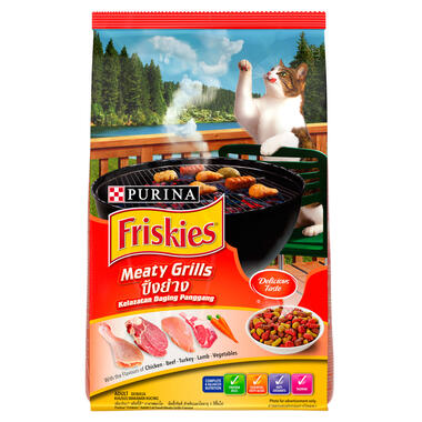 FRISKIES Meaty Grills Dry Cat Food
