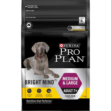 PRO PLAN® Bright Mind Medium & Large Adult 7+ Chicken - Dry Dog Food