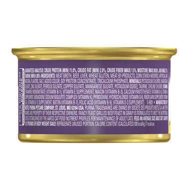 Fancy Feast Grilled Beef Wet Cat Food