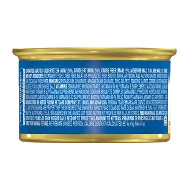 Fancy Feast Classic Ocean Whitefish & Tuna Wet Cat Food