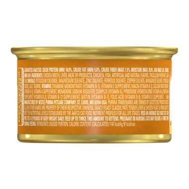 Fancy Feast Classic Tender Liver & Chicken Wet Cat Food