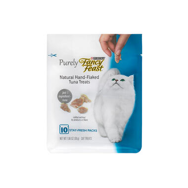 Fancy Feast Natural Hand-Flaked Treats - Tuna - Cat Treats