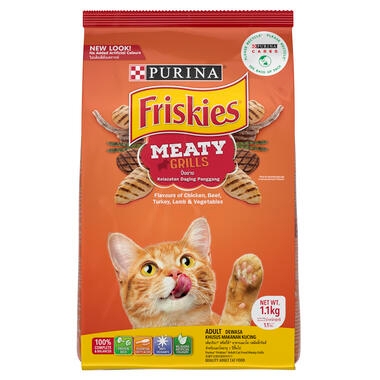 FRISKIES Meaty Grills Dry Cat Food