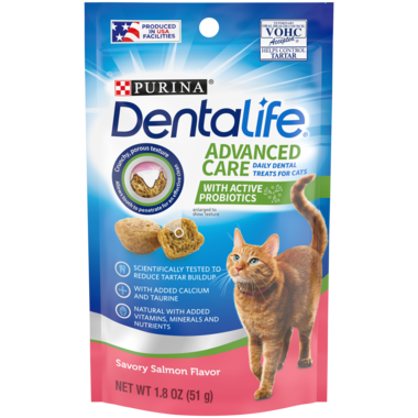 DENTALIFE® Dental Salmon Cat Treats