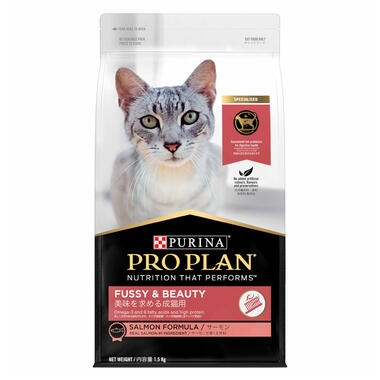 PRO PLAN Fussy & Beauty  Salmon - Dry Cat Food