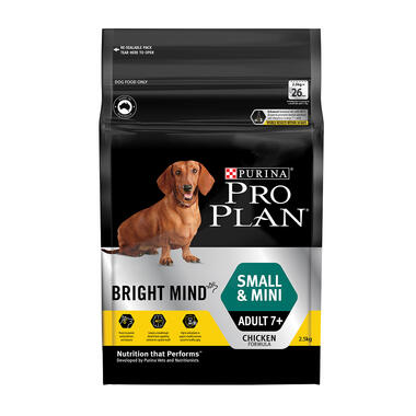 PRO PLAN® Bright Mind Small & Mini Adult 7+ Chicken - Dry Dog Food