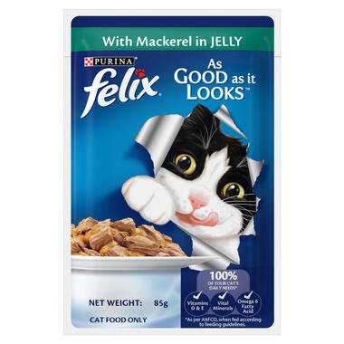FELIX® Adult Wet with Mackerel in Jelly packshot