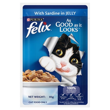 FELIX® Adult Wet with Sardine in Jelly packshot
