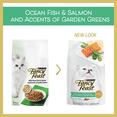 Fancy Feast Ocean Fish & Salmon Dry Cat Food