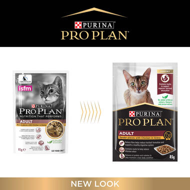 PRO PLAN Tender Pieces with Chicken in Gravy Wet Cat Food