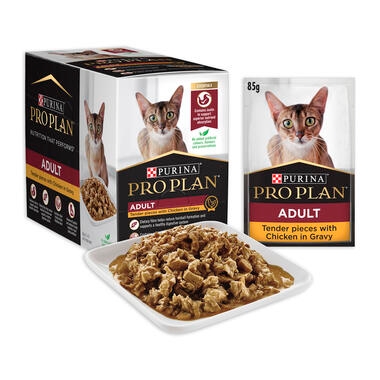 PRO PLAN Tender Pieces with Chicken in Gravy Wet Cat Food