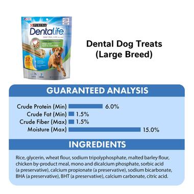 DENTALIFE Large Dog Dental Treats