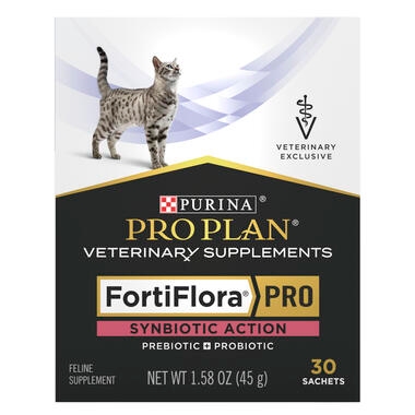 PRO PLAN® Veterinary Supplements FortiFlora PRO Feline Prebiotic Probiotic Supplement