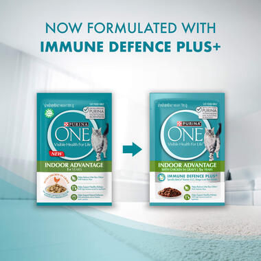 Wet Cat Indoor Advantage Immune defence plus