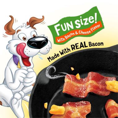 Beggin' Fun Size with Bacon & Cheese Flavor Dog Treats