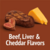 FRISKIES Party Mix Wild West Crunch Beef, Liver & Cheddar Flavors Cat Treats